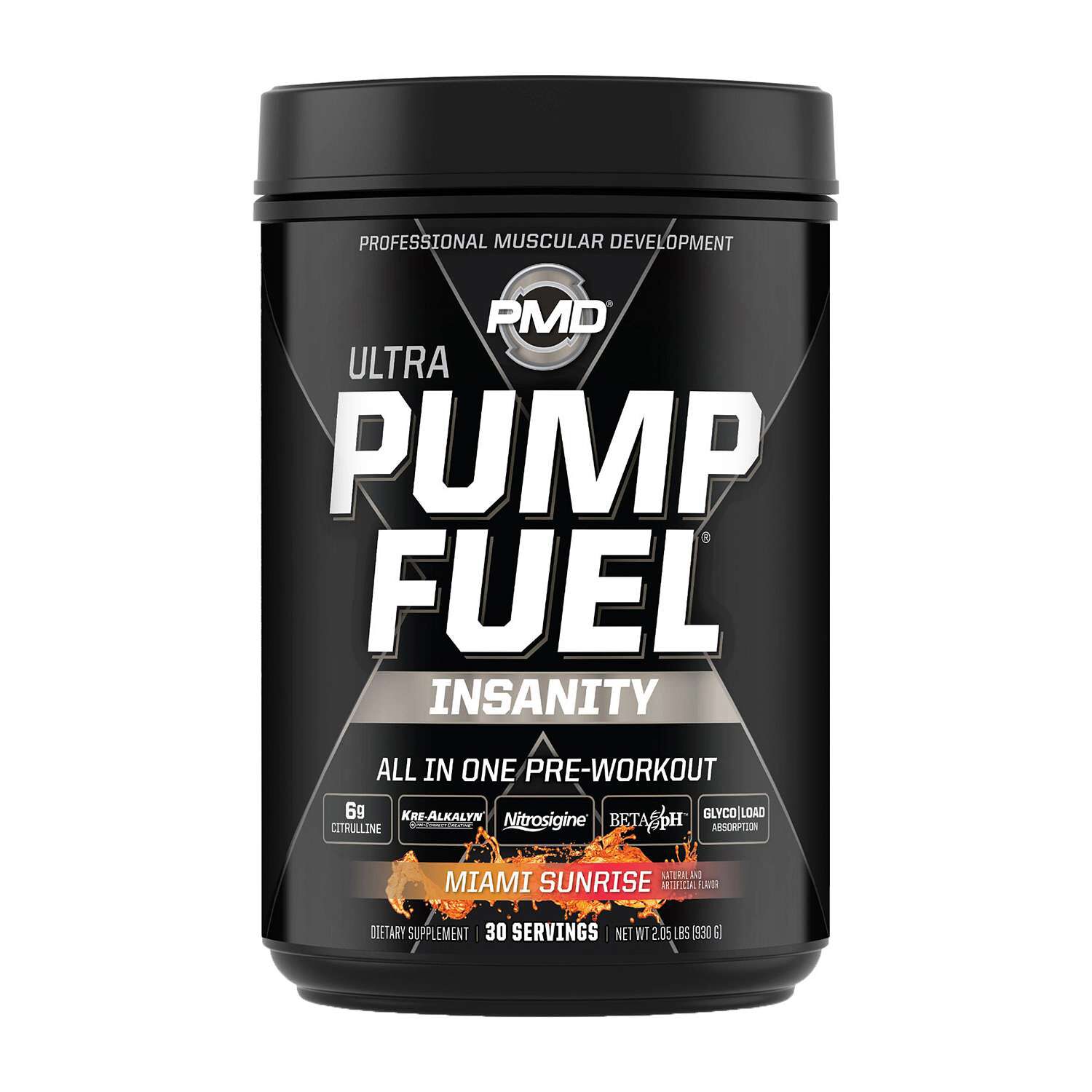 PMD Ultra Pump Fuel Insanity Miami Sunrise Front Tub